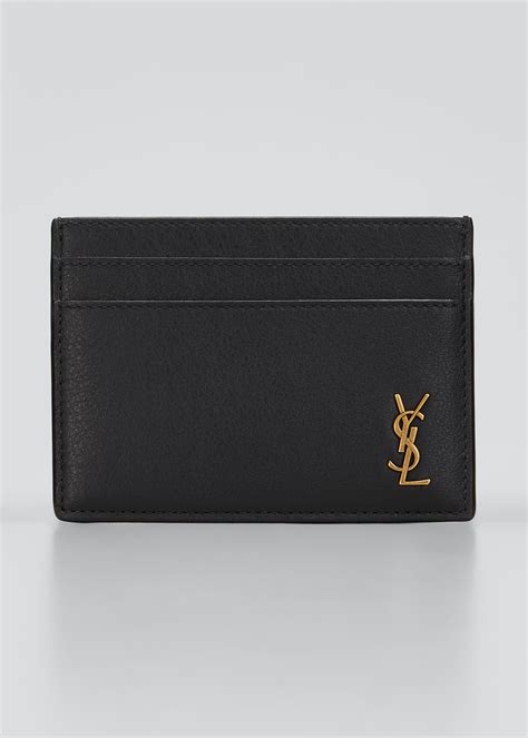 YSL Review: Tiny Monogram Card Case in Shiny Leather